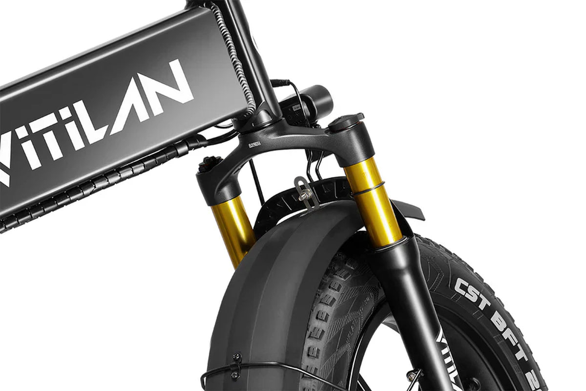 I7Pro Folding Full Suspension Electric Bike