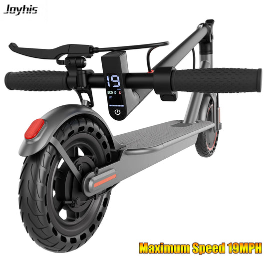 J078 Electric Scooter for Men and Women 8.5" Solid Tire 19Mph Power by 350W Motor Max 21 Mile Range Folding Commuting E Scooter