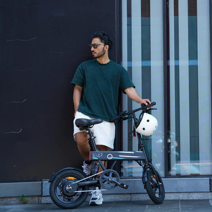 14" Foldable Electric Bicycle for Adults,500W 42V 10Ah Electric Bike,Lcd,20Mph Commuter E Bike for Teen