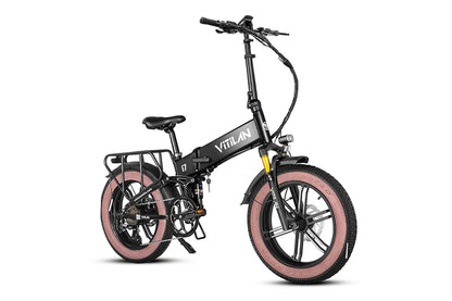 I7Pro Folding Full Suspension Electric Bike